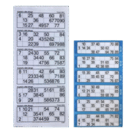 Extra large bingo flyers - Crystal & Sons