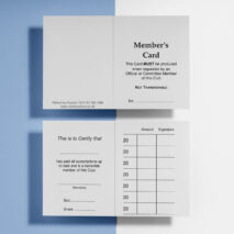 7yr Membership card