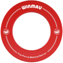 Winmau printed red dartboard surround