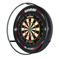 Plasma Dartboard Surround Light & Pro-Line Original Black Surround Bundle