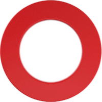 Winmau dartboard surround red