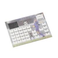 Back of the net scratch card