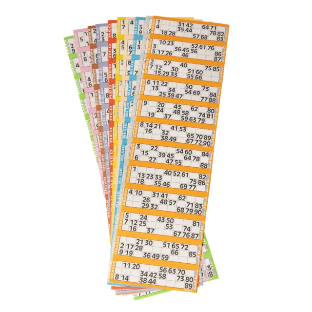 Bingo tickets - Crystal and Son