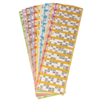 12 Game bingo books - Crystal and Son