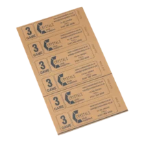 3 game bingo book - Crystal and Son