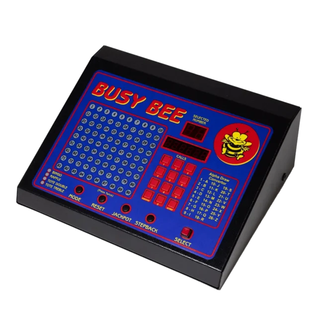 Busy Bee electronic raffle machine