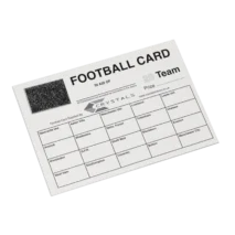 Football scratch cards 20 team