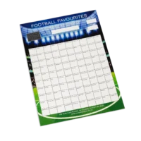 Football favourites card - Crystal and Son