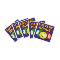 Lottery bonus ball cards - Crystal and Son