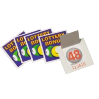 Lottery bonu ball cards - Crystal and Son
