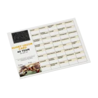 rugby union scratch cards - Crystal and Son