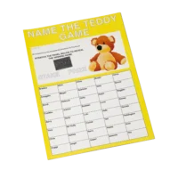 Name the teddy scratch cards - Crystal and Son