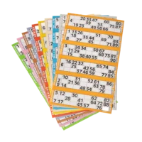 Value bingo tickets - Crystal and Son