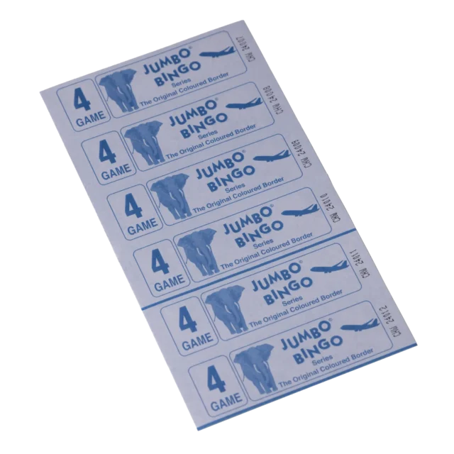 4 game bingo books - Crystal and Son