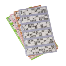 4 game bingo books - Crystal and Son