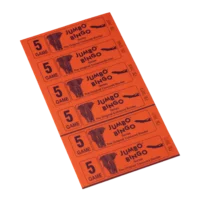 5 game bingo books - Crystal and Son