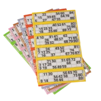 6 game value bingo books - Crystal and Son
