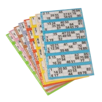 Value bingo tickets - Crystal and Son