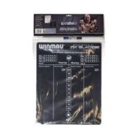 Dry wipe darts scoreboard